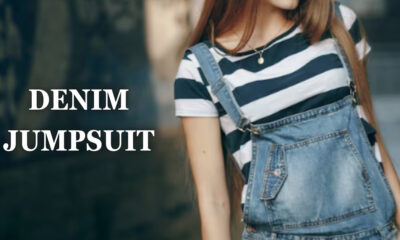 denim jumpsuit